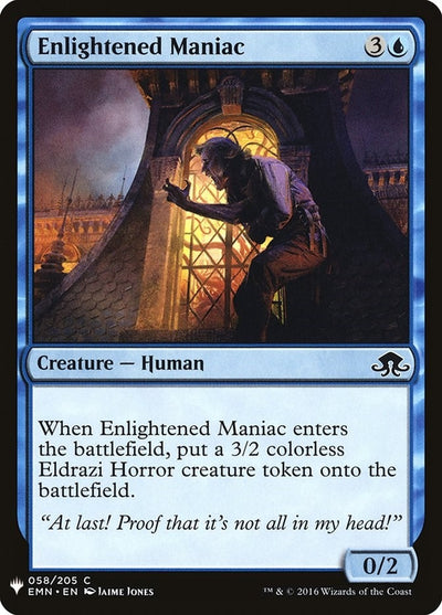 Enlightened Maniac (58) [LIST]