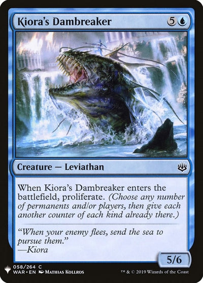 Kiora's Dambreaker (58) [LIST]