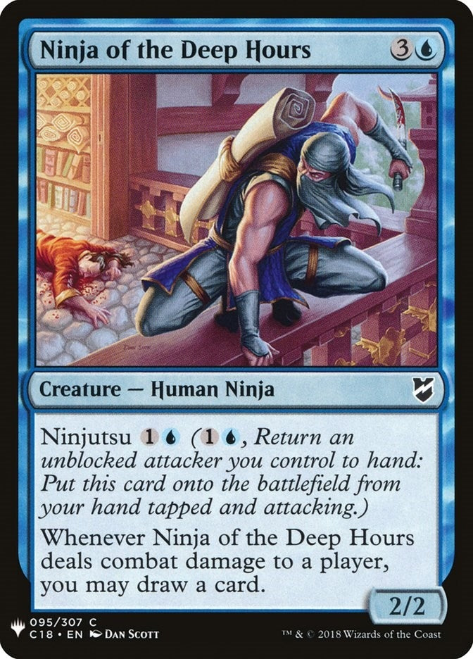 Ninja of the Deep Hours (95) [LIST] - MTG Single
