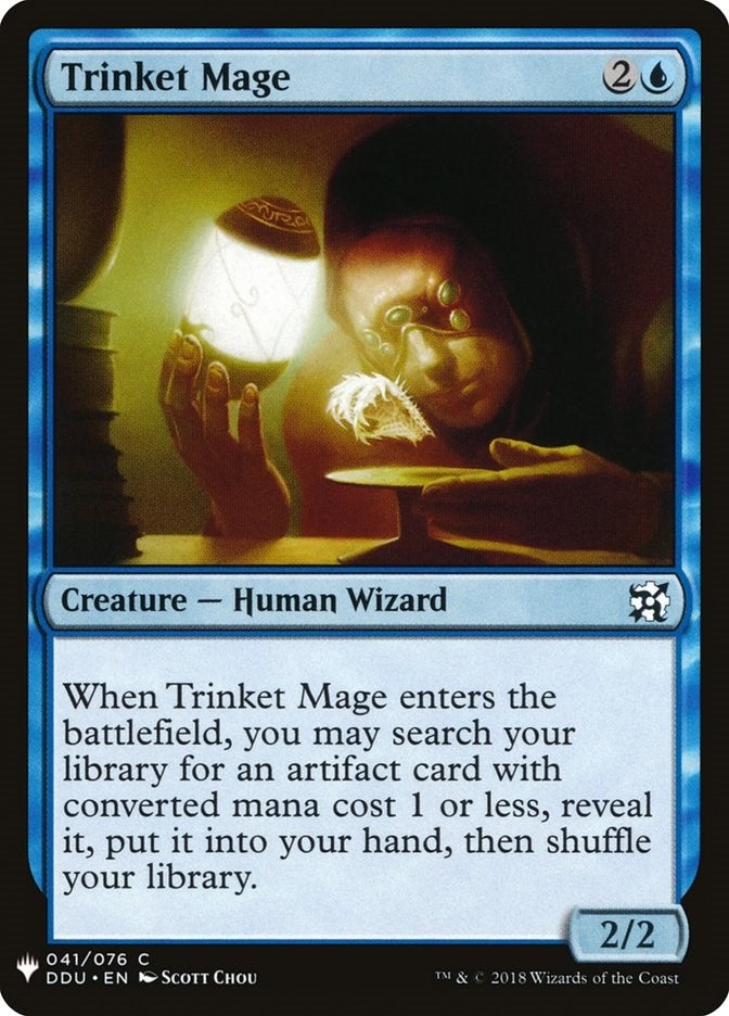 Trinket Mage (41) [LIST] - MTG Single