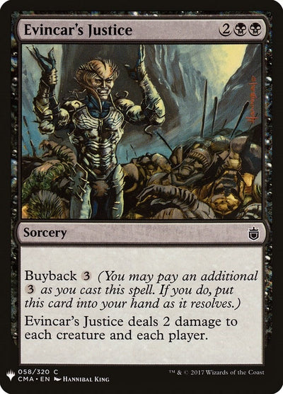 Evincar's Justice (58) [LIST]