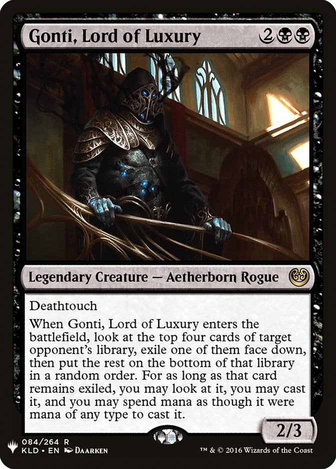 Gonti Lord of Luxury (84) [LIST] - MTG Single