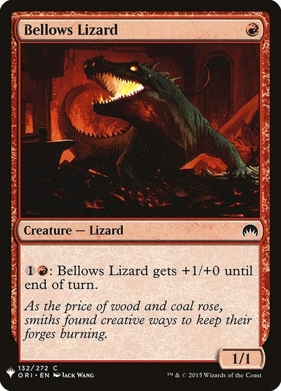 Bellows Lizard (132) [LIST]