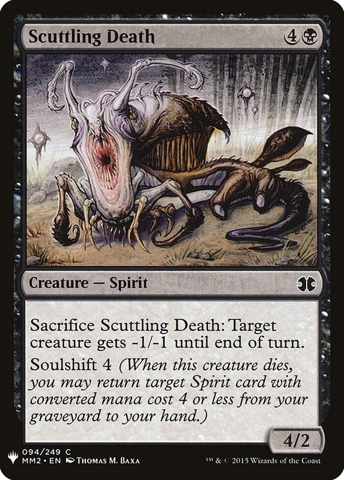 Scuttling Death (94) [LIST] - MTG Single