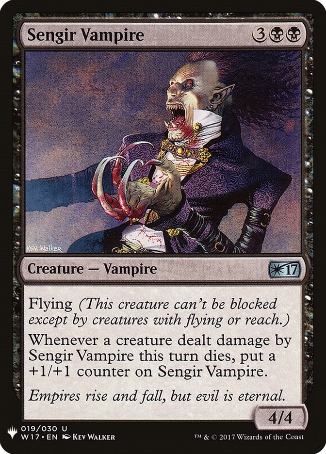 Sengir Vampire (19) [LIST] - MTG Single