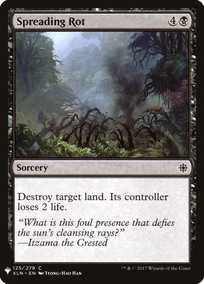 Spreading Rot (125) [LIST] - MTG Single