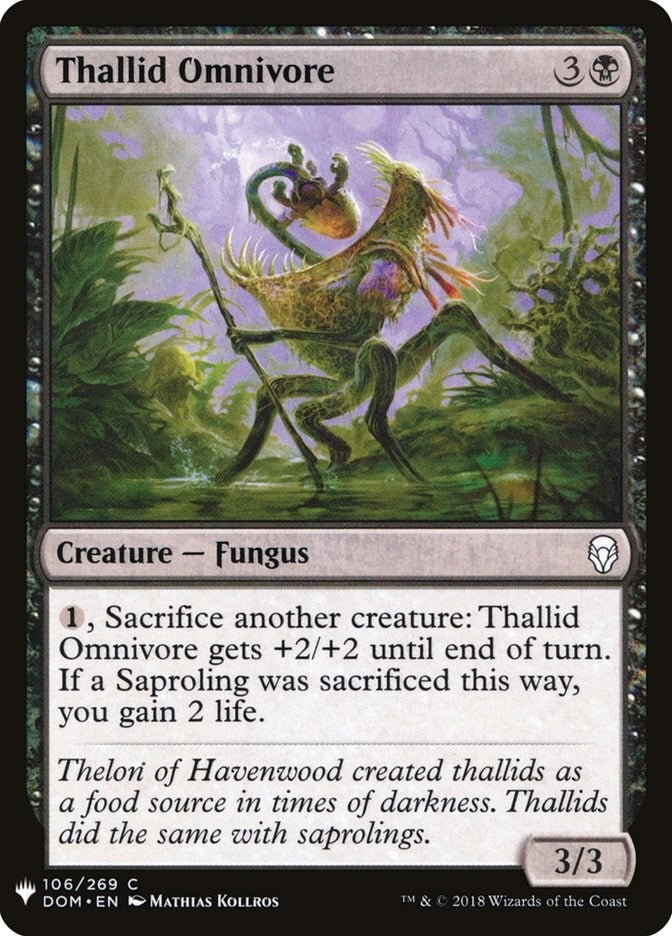 Thallid Omnivore (106) [LIST] - MTG Single
