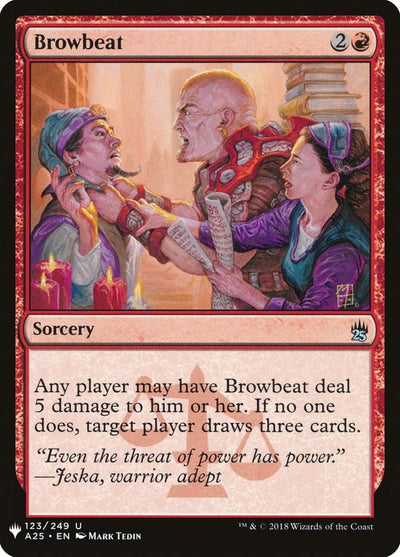 Browbeat (123) [LIST]