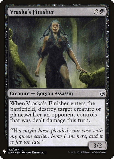 Vraska's Finisher (112) [LIST]