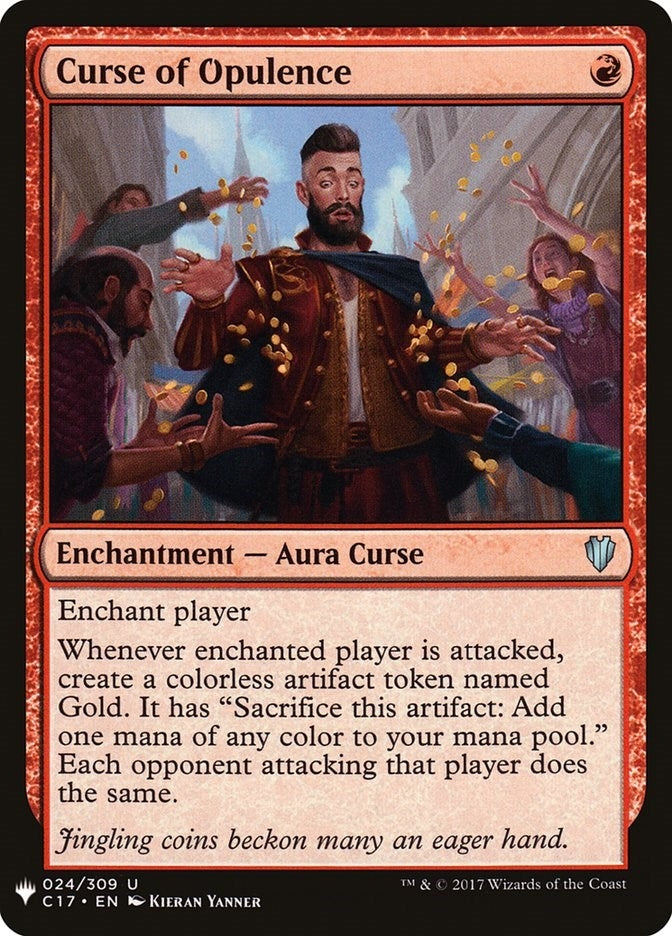 Curse of Opulence (24) [LIST] - MTG Single