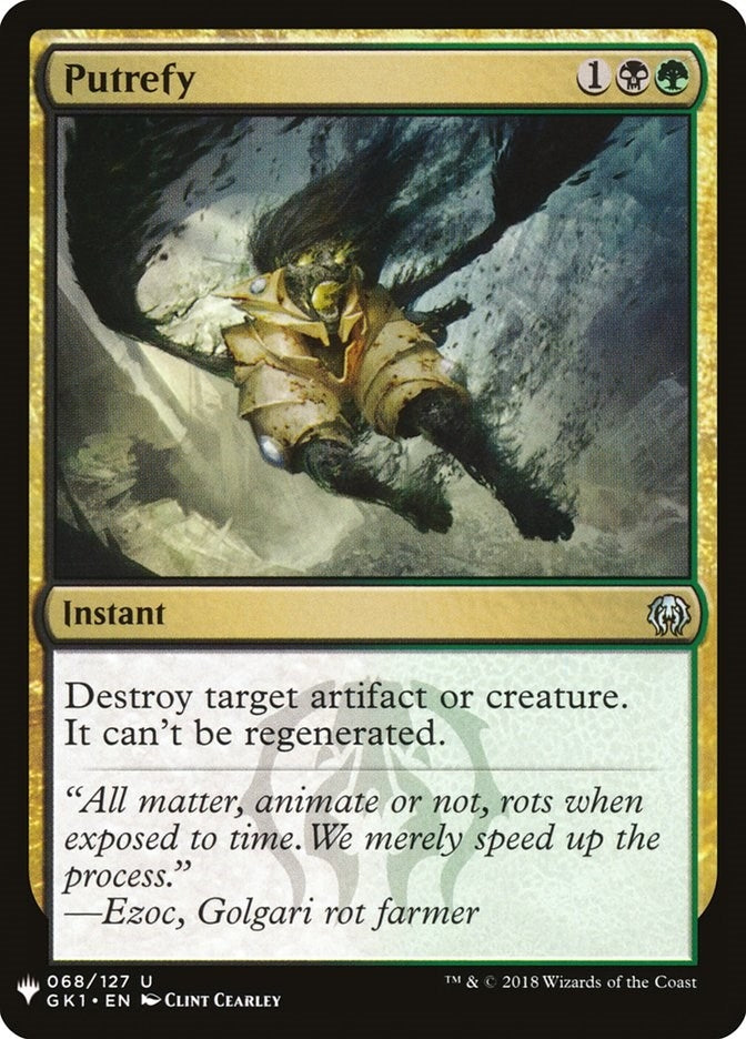 Putrefy (GK1) (68) [LIST] - MTG Single