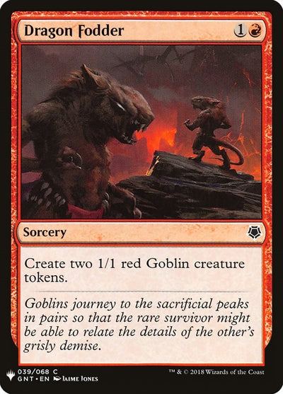 Dragon Fodder (39) [LIST]