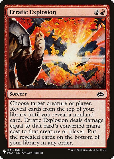 Erratic Explosion (41) [LIST]