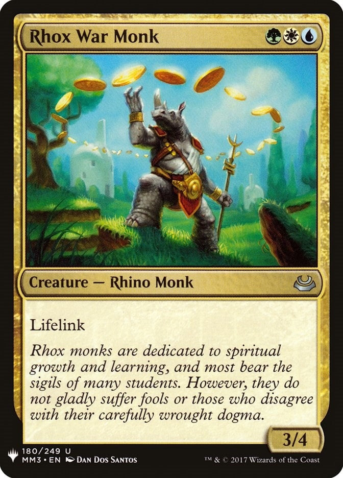 Rhox War Monk (180) [LIST] - MTG Single
