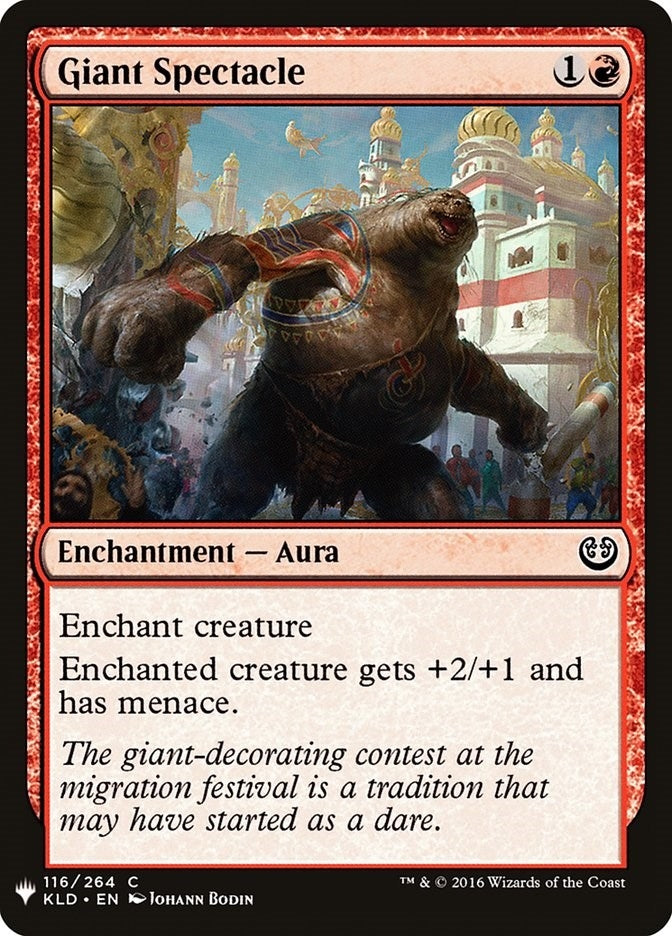 Giant Spectacle (116) [LIST] - MTG Single