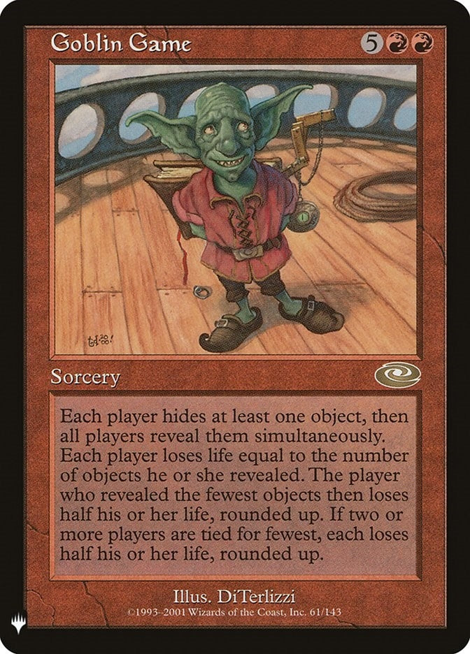 Goblin Game (61) [LIST] - MTG Single