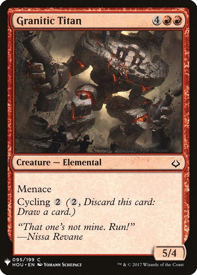 Granitic Titan (95) [LIST]
