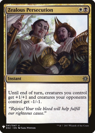 Zealous Persecution (41) [LIST]