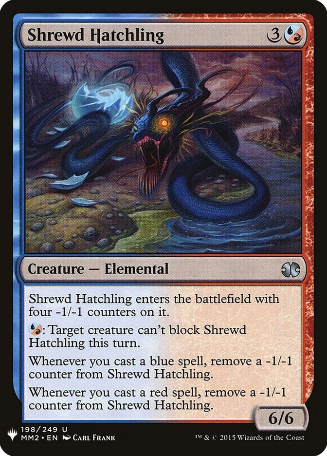 Shrewd Hatchling (198) [LIST] - MTG Single