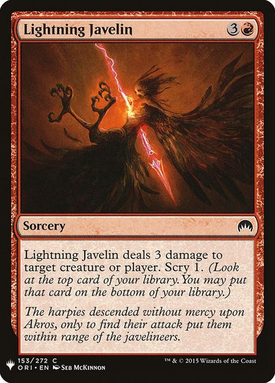 Lightning Javelin (153) [LIST]