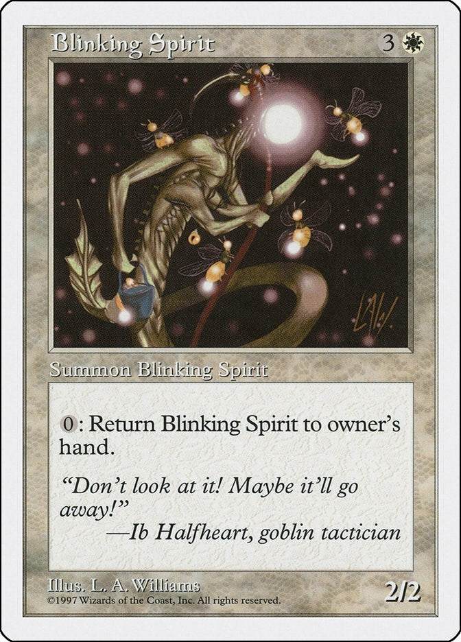 Blinking Spirit [5ED] - MTG Single