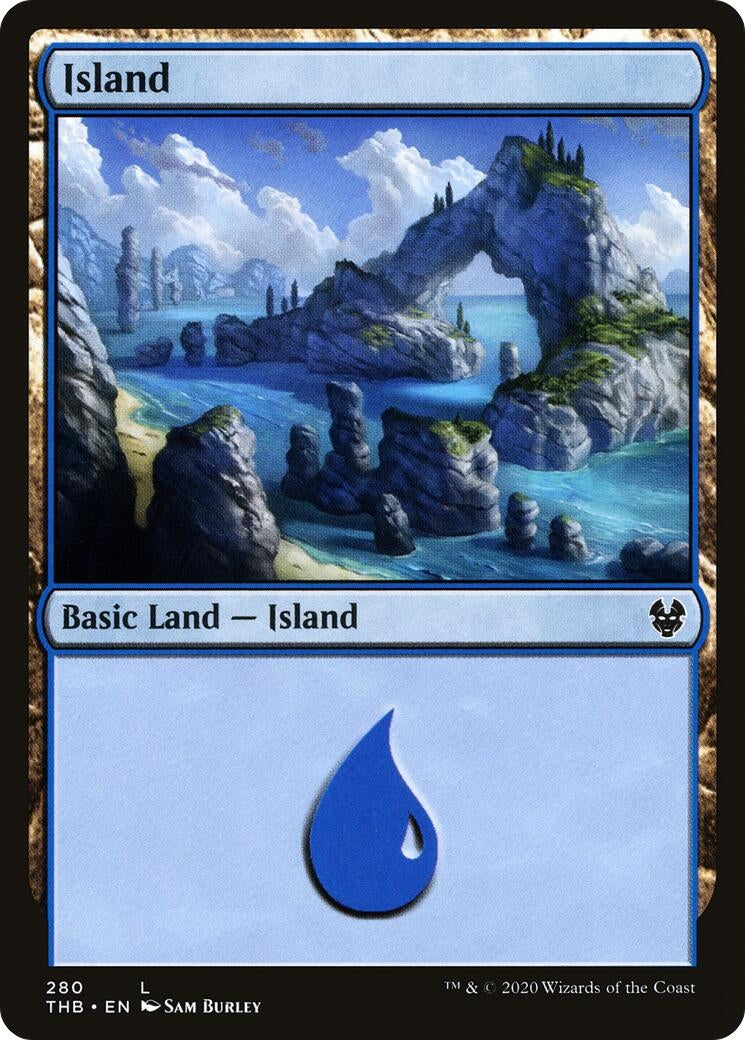 Island (280) (280) [THB] - MTG Single