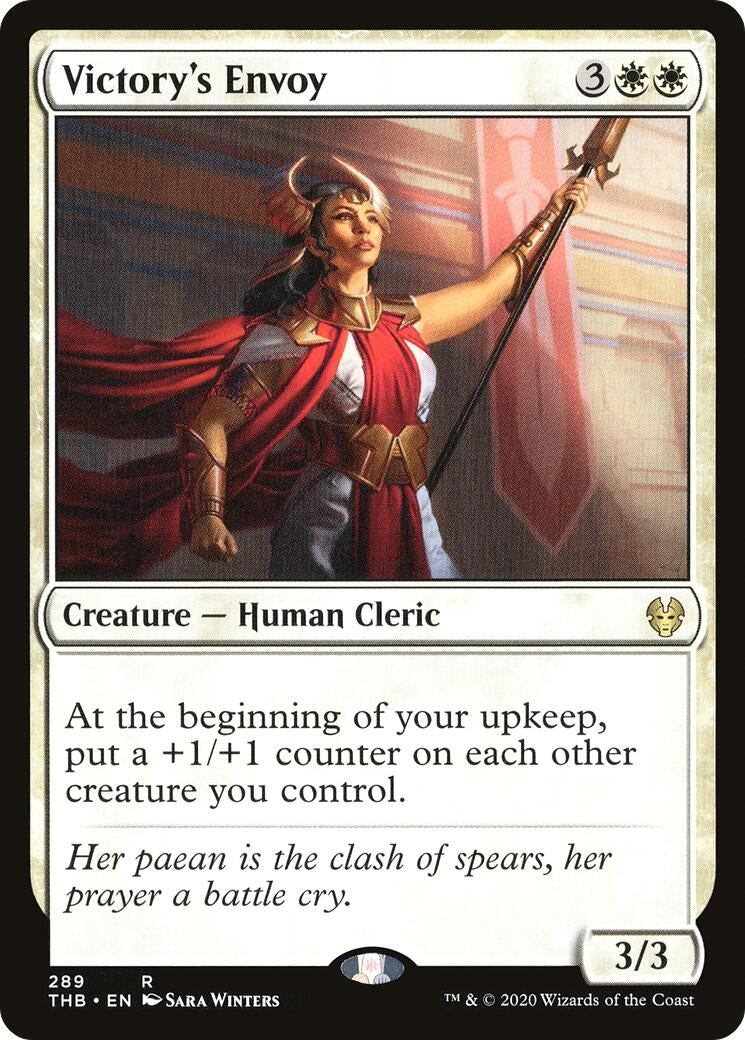 Victory’s Envoy (289) [THB] - MTG Single