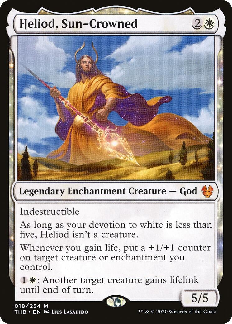Heliod Sun-Crowned (18) [THB] - MTG Single