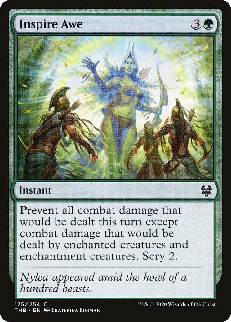 Inspire Awe (175) [THB] - MTG Single