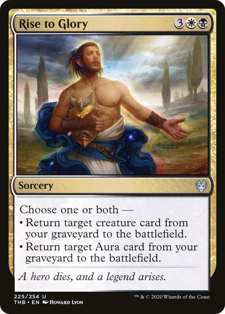 Rise to Glory (225) [THB] - MTG Single