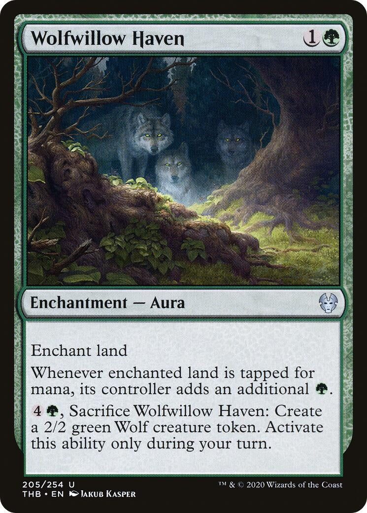 Wolfwillow Haven (205) [THB] - MTG Single