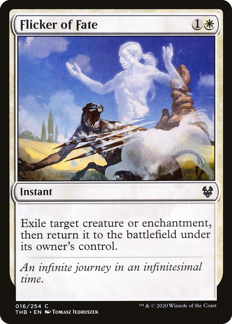 Flicker of Fate (16) [THB] - MTG Single