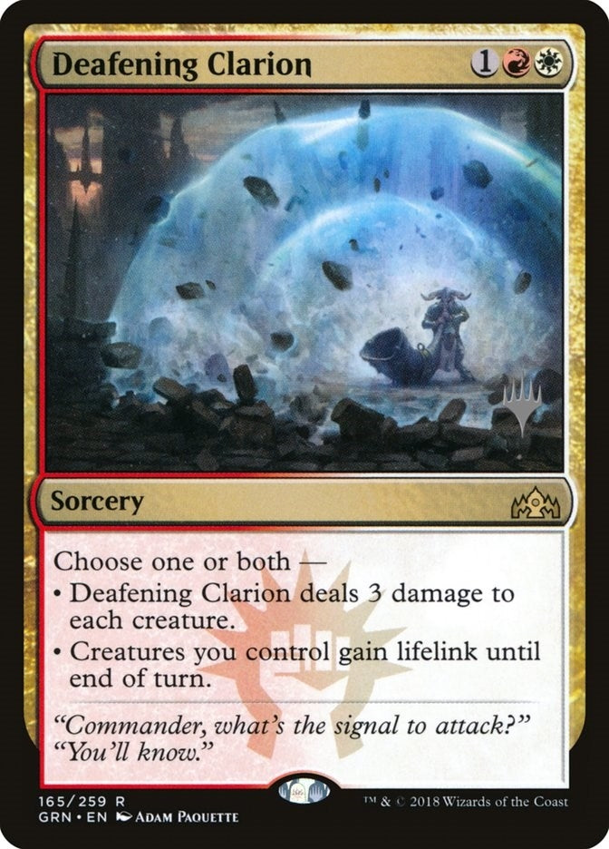 Deafening Clarion (165) [PPTHB] - MTG Single
