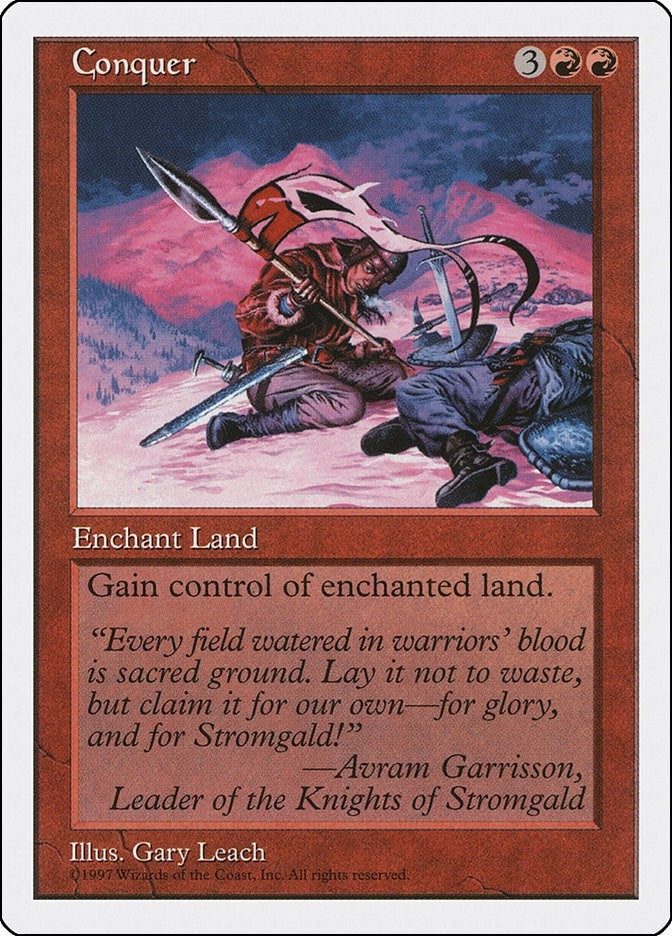 Conquer [5ED] - MTG Single