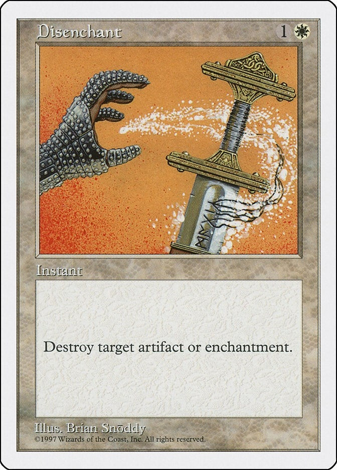 Disenchant [5ED] - MTG Single