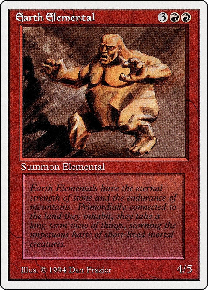 Earth Elemental (146) [SUM] - MTG Single