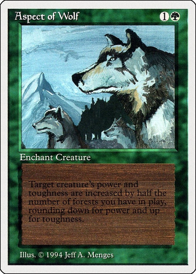 Aspect of Wolf (186) [SUM] - MTG Single