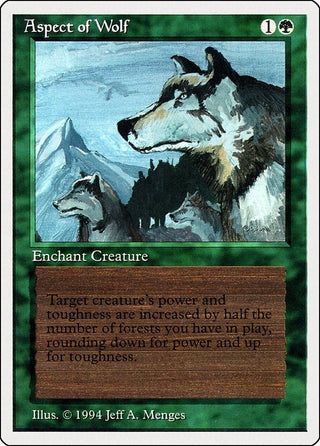 Aspect of Wolf (186) [SUM] - MTG Single