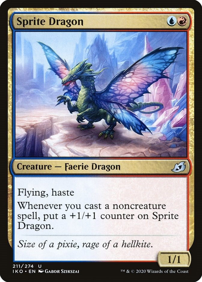 Sprite Dragon (211) [IKO] - MTG Single