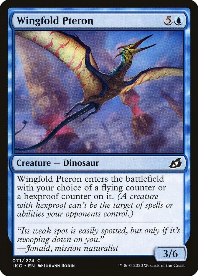 Wingfold Pteron (71) [IKO] - MTG Single