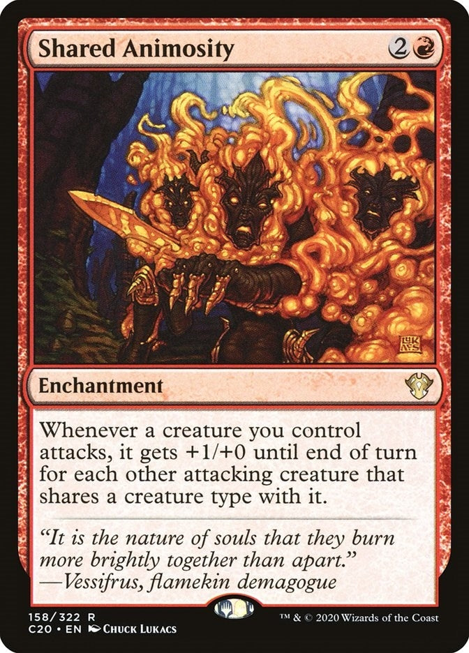 Shared Animosity (158) [C20] - MTG Single