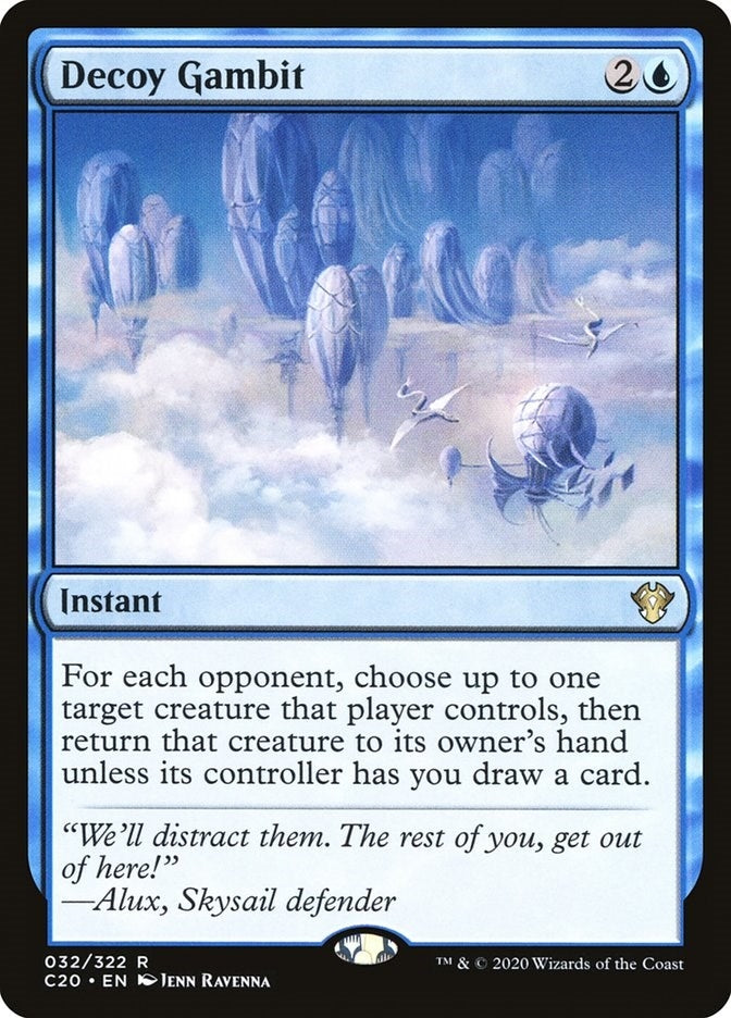 Decoy Gambit (32) [C20] - MTG Single