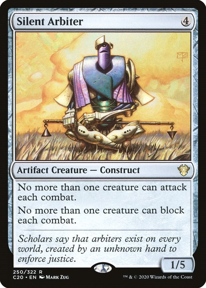 Silent Arbiter (250) [C20] - MTG Single
