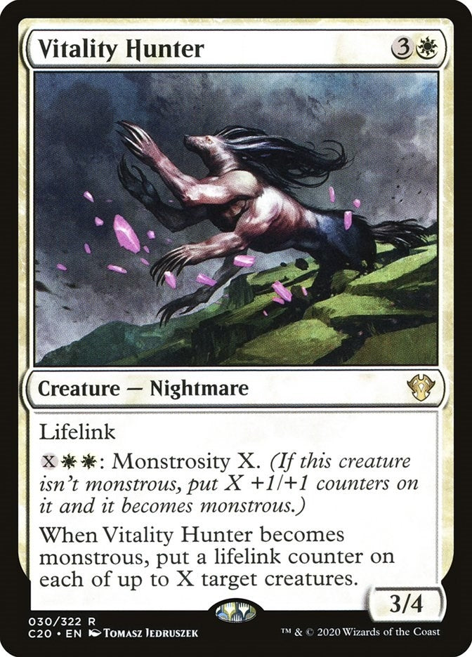 Vitality Hunter (30) [C20] - MTG Single