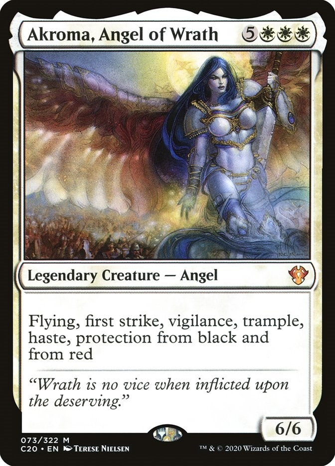Akroma Angel of Wrath (73) [C20] - MTG Single