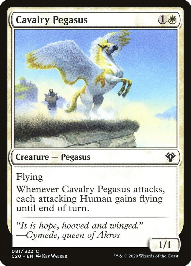 Cavalry Pegasus (81) [C20] - MTG Single