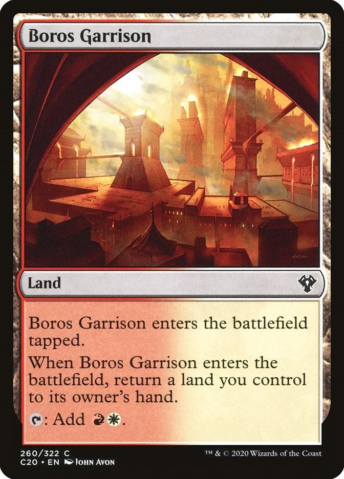 Boros Garrison (260) [C20] - MTG Single