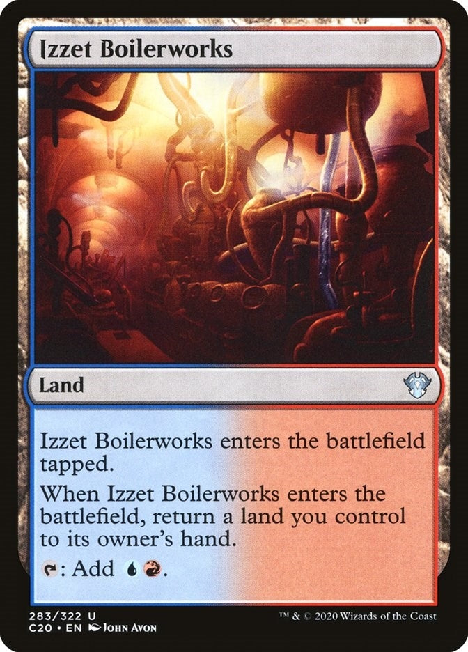 Izzet Boilerworks (283) [C20] - MTG Single