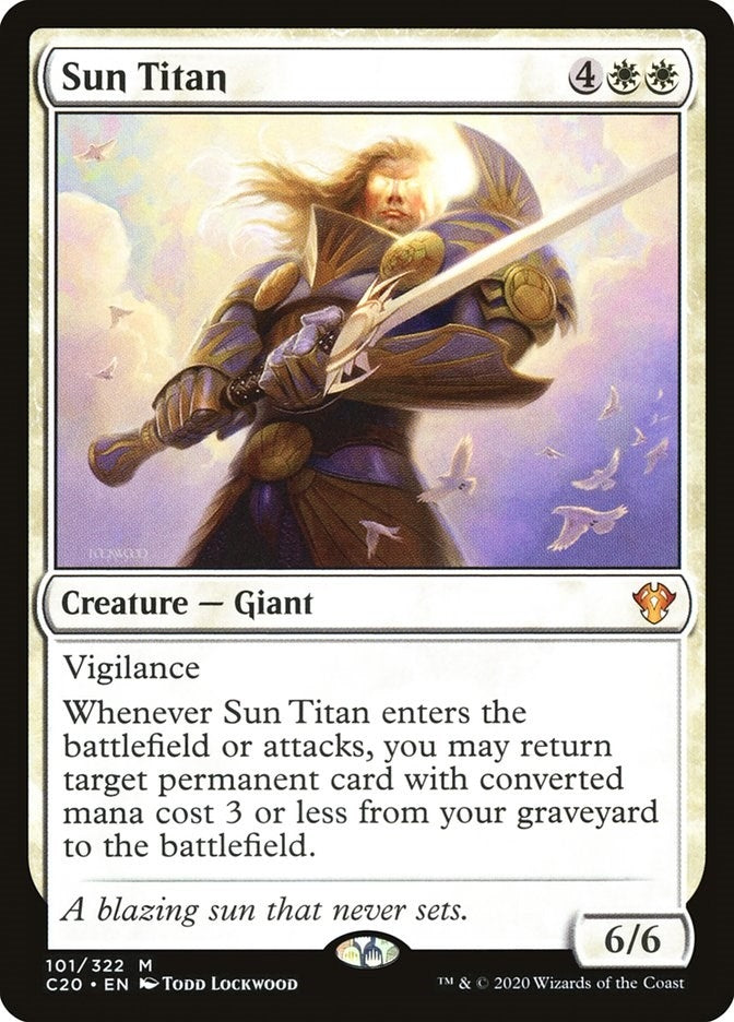Sun Titan (101) [C20] - MTG Single