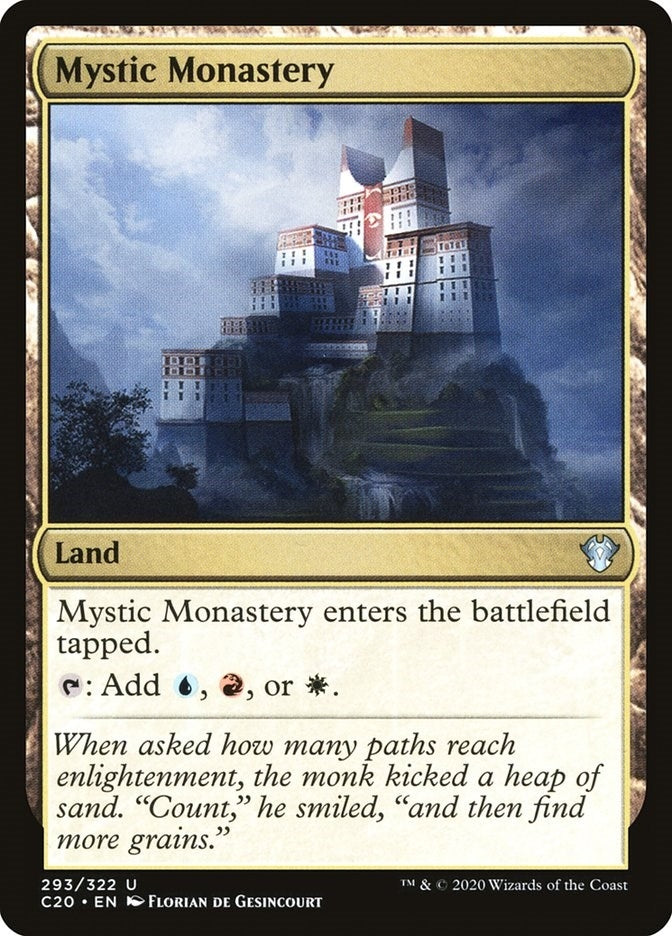 Mystic Monastery (293) [C20] - MTG Single